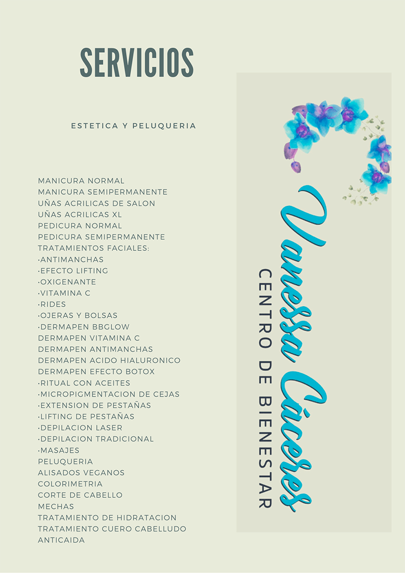 Servicios Vanessa Cáceres